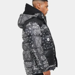 Carre Bandana Ultra Roadman Puffer Jacket Black 26 Carre Bandana Ultra Roadman Puffer Jacket Black -Nuvora Fit Sales 02036142 YB001 mens 0060