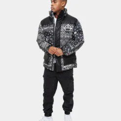 Carre Bandana Ultra Roadman Puffer Jacket Black 29 Carre Bandana Ultra Roadman Puffer Jacket Black -Nuvora Fit Sales 02036142 YB001 mens 0090