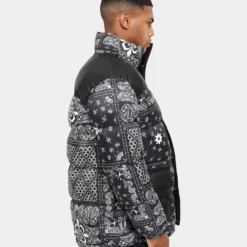 Carre Bandana Ultra Roadman Puffer Jacket Black 34 Carre Bandana Ultra Roadman Puffer Jacket Black -Nuvora Fit Sales 02036142 YB001 mens 0095