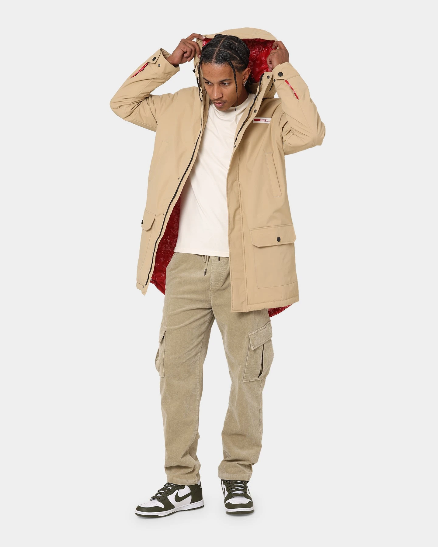 Carre Bandana Ultra Trench Coat Stone 4 Carre Bandana Ultra Trench Coat Stone - Image 2