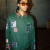 Loiter Patchwork Jacket Green -Nuvora Fit Sales 02036250 YG600 mens 0005