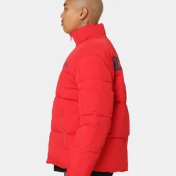 Loiter Certified Reversible Puffer Jacket Red -Nuvora Fit Sales 02036263 YR001 mens 00110