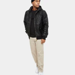 Carré Revolutionnaires PU Jacket Black 16 Carré Revolutionnaires PU Jacket Black -Nuvora Fit Sales 02036352 YB001 mens 0020