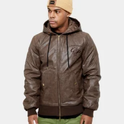 Carré Revolutionnaires PU Jacket Dark Brown -Nuvora Fit Sales 02036352 YD052 mens 040