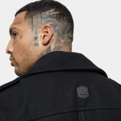 Saint Morta Barons Coat Black -Nuvora Fit Sales 02036462 YB001 mens 0080