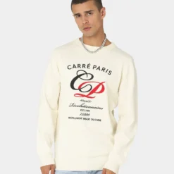 Carré Revolutionnaires Knit Sweater Off White