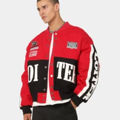 Loiter Motor Sport Jacket Red