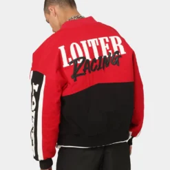 Loiter Motor Sport Jacket Red -Nuvora Fit Sales 02036780 YR001 mens 0070