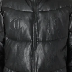 Carré Paris Leather Wave Puffer Jacket Black 15 Carré Paris Leather Wave Puffer Jacket Black -Nuvora Fit Sales 02036858 YB001 mens 0040