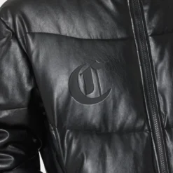 Carré Paris Leather Wave Puffer Jacket Black 20 Carré Paris Leather Wave Puffer Jacket Black -Nuvora Fit Sales 02036858 YB001 mens 0090