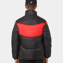 Carré Wave Puffer Jacket Black/Red 12 Carré Wave Puffer Jacket Black/Red -Nuvora Fit Sales 02036860 YB004 mens 0040