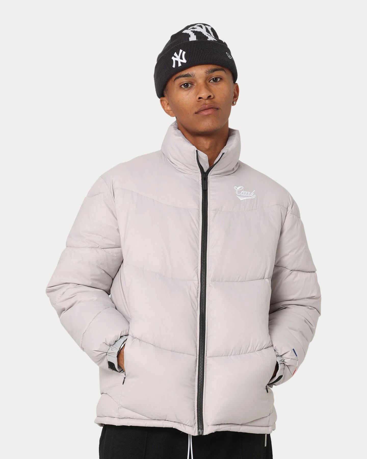 Carré Wave Puffer Jacket Grey 3 Carré Wave Puffer Jacket Grey