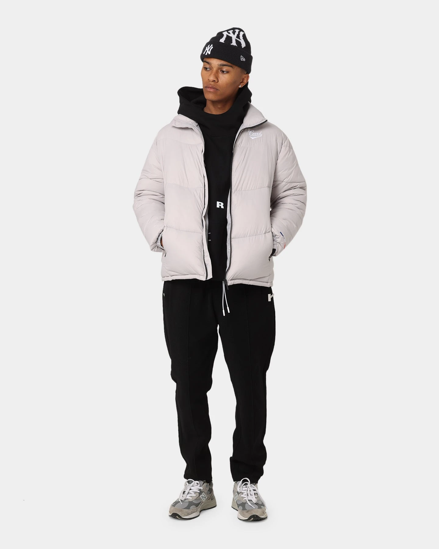 Carré Wave Puffer Jacket Grey 4 Carré Wave Puffer Jacket Grey - Image 2