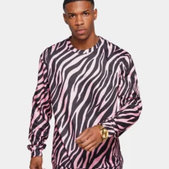 XXIII Nasiim Zebra Crewneck Pink/Black