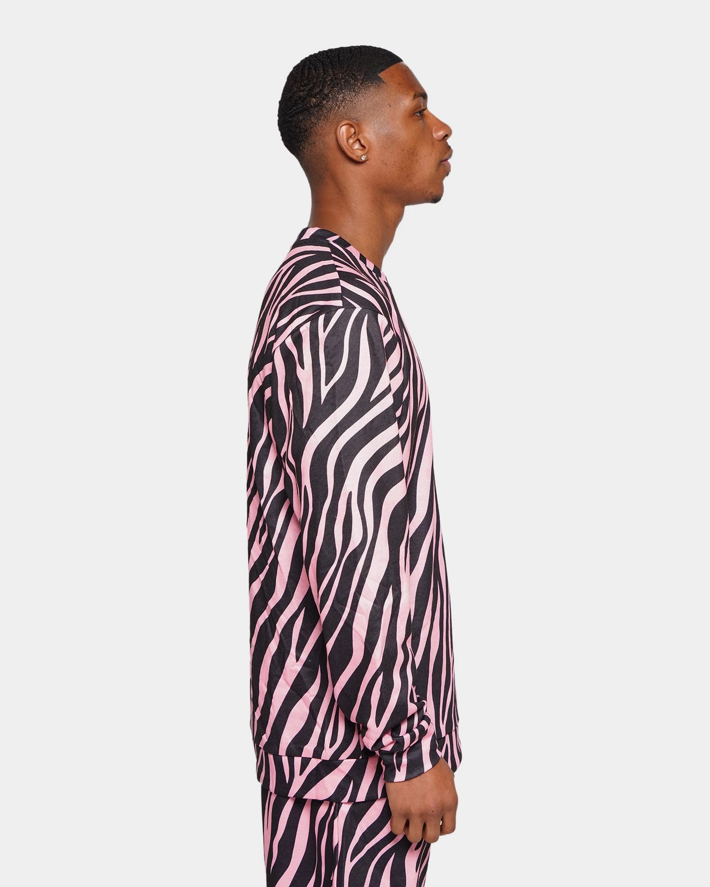 XXIII Nasiim Zebra Crewneck Pink/Black 8 XXIII Nasiim Zebra Crewneck Pink/Black - Image 6