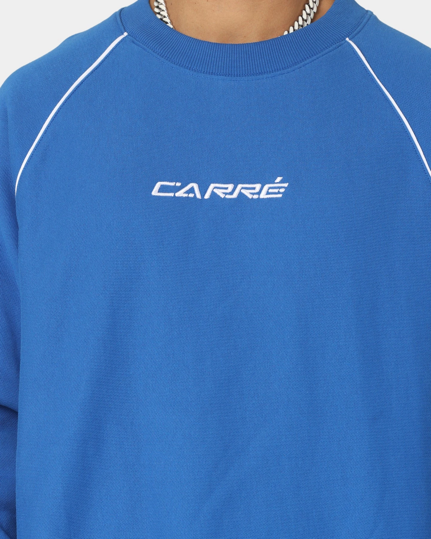 Carré Ange Crewneck Blue 5 Carré Ange Crewneck Blue - Image 3
