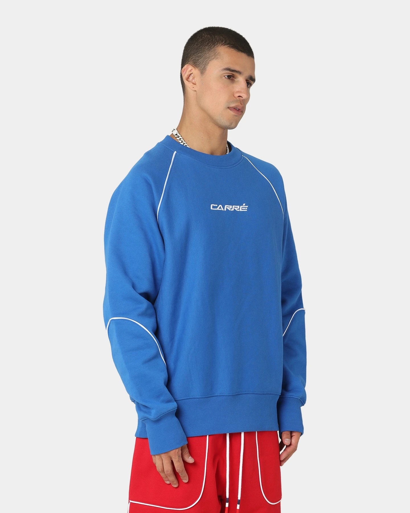 Carré Ange Crewneck Blue 7 Carré Ange Crewneck Blue - Image 5
