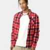 Carré Revolutionnaires Flannel Shirt Red -Nuvora Fit Sales 02037163 YR001 mens 0010