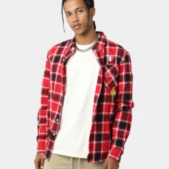 Carré Revolutionnaires Flannel Shirt Red