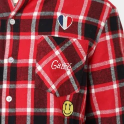 Carré Revolutionnaires Flannel Shirt Red -Nuvora Fit Sales 02037163 YR001 mens 0030 e0f4c8c5 b02a 4793 92f4 bbd9ff8633f8