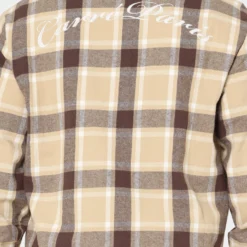 Carré Revolutionnaires Flannel Shirt Stone 15 Carré Revolutionnaires Flannel Shirt Stone -Nuvora Fit Sales 02037163 YS400 mens 0050