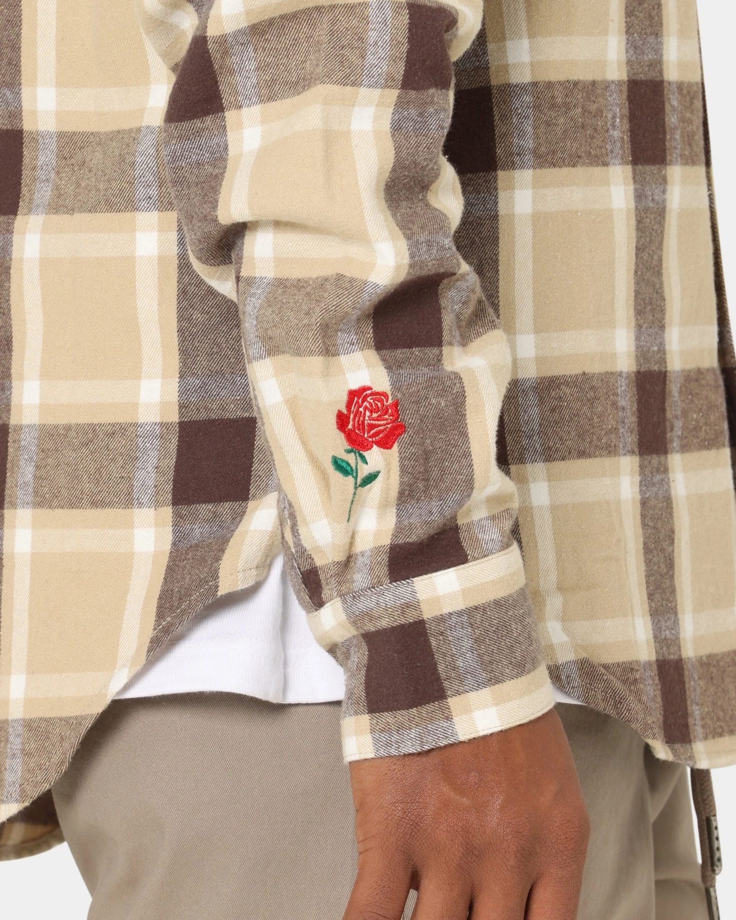 Carré Revolutionnaires Flannel Shirt Stone 10 Carré Revolutionnaires Flannel Shirt Stone - Image 8