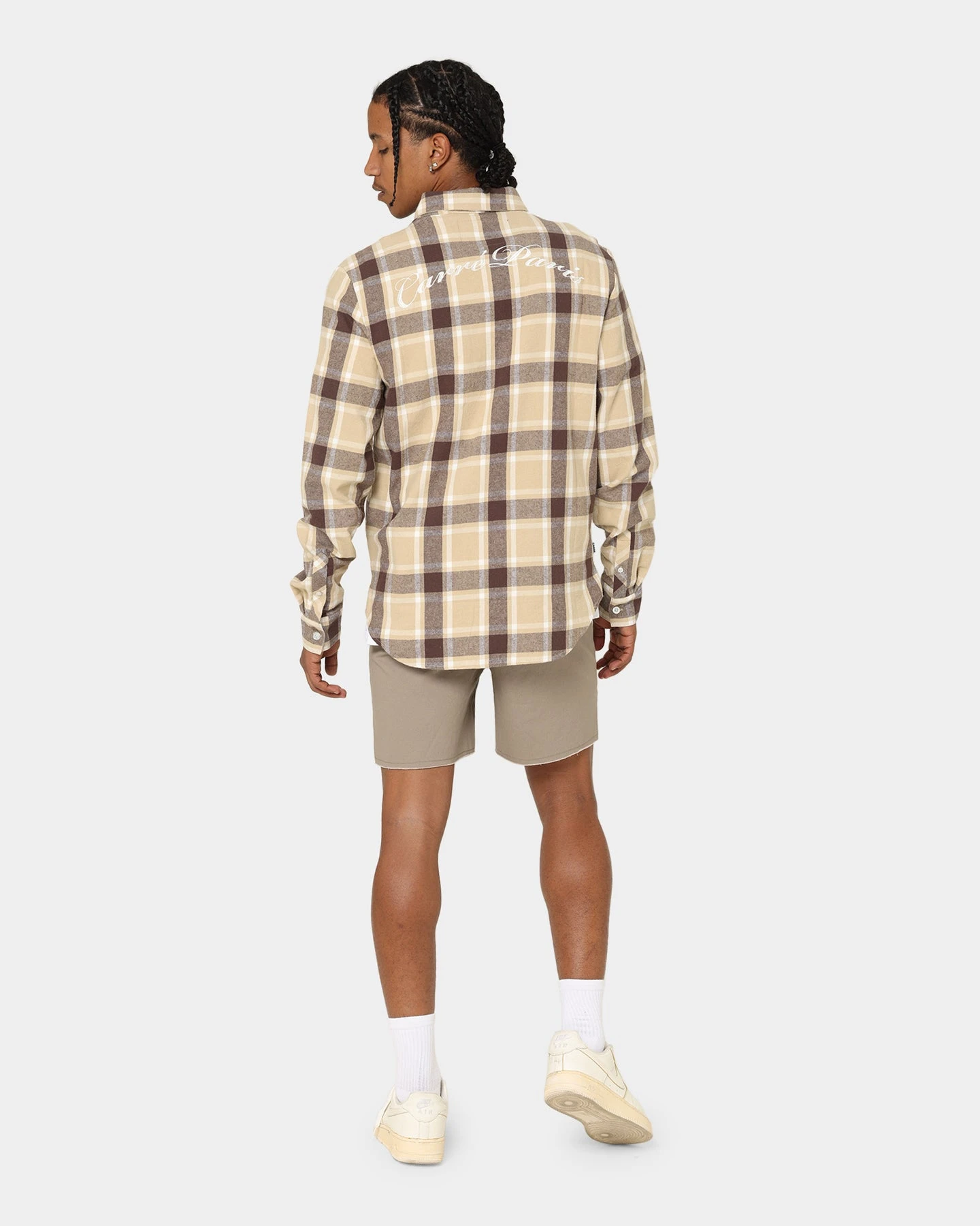 Carré Revolutionnaires Flannel Shirt Stone 11 Carré Revolutionnaires Flannel Shirt Stone - Image 9