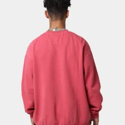 Mitchell & Ness Chicago Bulls Vintage HWC Big LG Crewneck Faded Red 11 Mitchell & Ness Chicago Bulls Vintage HWC Big LG Crewneck Faded Red -Nuvora Fit Sales 02037445 YF428 mens 0040