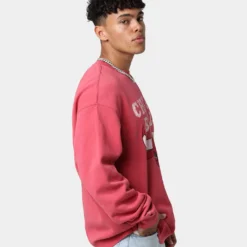 Mitchell & Ness Chicago Bulls Vintage HWC Big LG Crewneck Faded Red 12 Mitchell & Ness Chicago Bulls Vintage HWC Big LG Crewneck Faded Red -Nuvora Fit Sales 02037445 YF428 mens 0050
