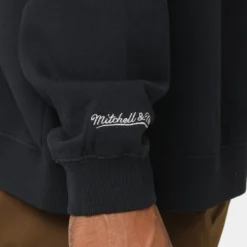 Mitchell & Ness Los Angeles Lakers Vintage HWC Big LG Crewneck Faded Black -Nuvora Fit Sales 02037446 YB554 mens 0070