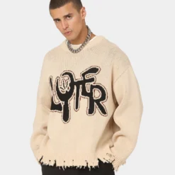 Loiter Rodeo Knit Sweater Sand -Nuvora Fit Sales 02037447 YS214 mens 0010