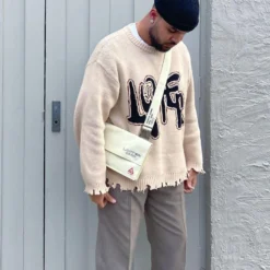 Loiter Rodeo Knit Sweater Sand -Nuvora Fit Sales 02037447 YS214 mens 0012