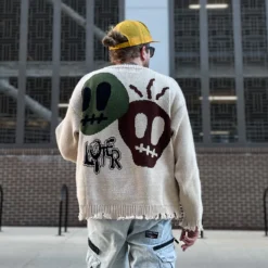 Loiter Rodeo Knit Sweater Sand -Nuvora Fit Sales 02037447 YS214 mens 0015