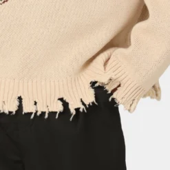 Loiter Rodeo Knit Sweater Sand -Nuvora Fit Sales 02037447 YS214 mens 0090