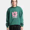 Loiter Utopia Fleur Crewneck Green -Nuvora Fit Sales 02037449 YG600 mens 0010