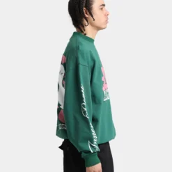 Loiter Utopia Fleur Crewneck Green -Nuvora Fit Sales 02037449 YG600 mens 0060