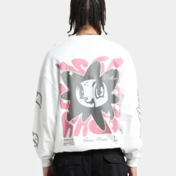 Loiter Utopia Fleur Crewneck Off White -Nuvora Fit Sales 02037449 YO007 mens 0050