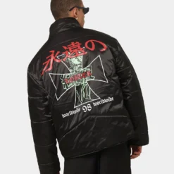 Loiter Eternal Puffer Jacket Black -Nuvora Fit Sales 02037928 YB001 mens 0070