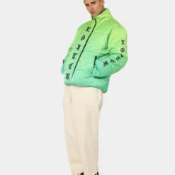 Loiter Eternal Puffer Jacket Neon Green -Nuvora Fit Sales 02037928 YN359 mens 090