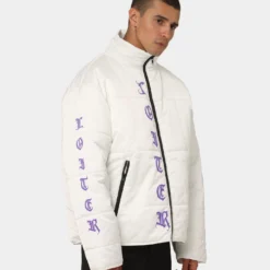 Loiter Eternal Puffer Jacket Off White -Nuvora Fit Sales 02037928 YO007 mens 0050