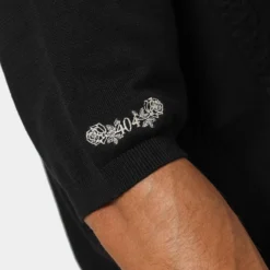 404 Cable Knit Button Up Black 20 404 Cable Knit Button Up Black -Nuvora Fit Sales 02038549 YB001 mens 0100