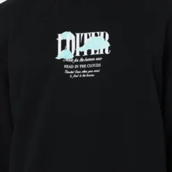 Loiter Cloudland Crewneck Black -Nuvora Fit Sales 02039051 YB001 mens 040