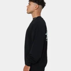 Loiter Cloudland Crewneck Black -Nuvora Fit Sales 02039051 YB001 mens 070