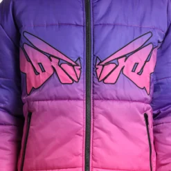 Loiter Cyber Gradient Puffer Jacket Pink/Purple -Nuvora Fit Sales 02039052 YP013 mens 0040