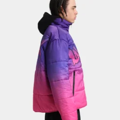 Loiter Cyber Gradient Puffer Jacket Pink/Purple -Nuvora Fit Sales 02039052 YP013 mens 0060 e5e401a6 0c9c 46b2 96e9 e4ac912ea14f