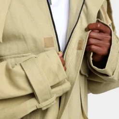 MNML Cropped M65 Jacket Khaki -Nuvora Fit Sales 02039180 YK001 mens 00080