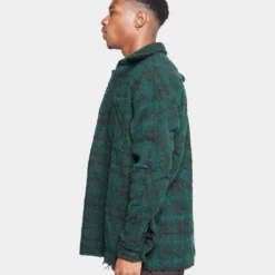 MNML Loose Woven Flannel Shirt Navy/Green -Nuvora Fit Sales 02039182 YN240 mens 0060 fea62d3b c4fe 4b24 99f5 856f659dea5c