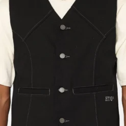 Honor The Gift Fairfax Vest Black -Nuvora Fit Sales 02039287 YB001 mens 0040