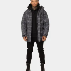 Saint Morta Mercy Merci Plaid Jacket Black -Nuvora Fit Sales 02039327 YB001 mens 080