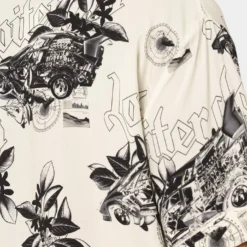 Loiter Motorsport Ultra Button Up Shirt Off White -Nuvora Fit Sales 02039360 YO007 mens 070